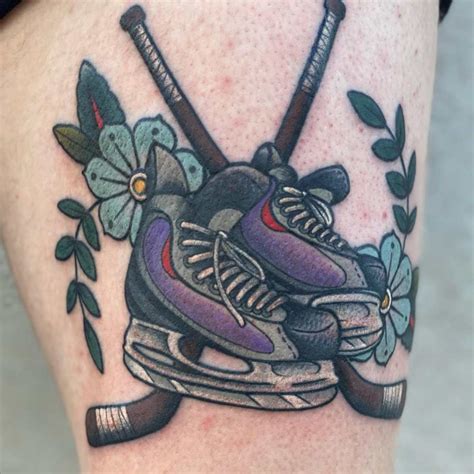 Best Hockey Tattoos To Honor The Sport Tattoo Glee