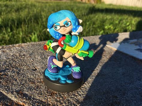 Splatoon Custom Amiibo By X Spookyboo X On Deviantart