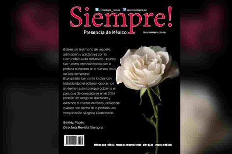 INE Ordena A La Revista Siempre Retirar Ejemplar Que Vincula A