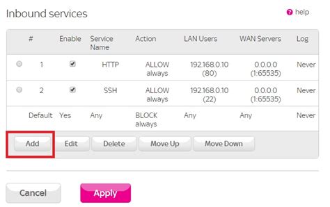 Sky Hub How To Open Port On Sky Hub Router Sky Hub Port Forwarding