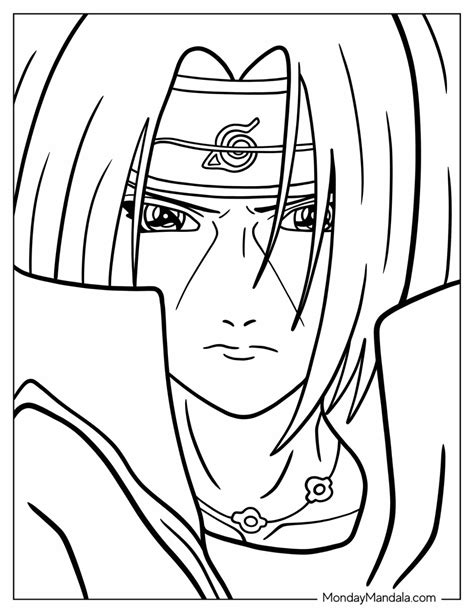 20 Itachi Coloring Pages (Free PDF Printables)