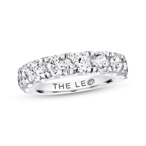 The Leo Diamond Band 3 Ct Tw Round Cut 14k White Gold Kay Outlet