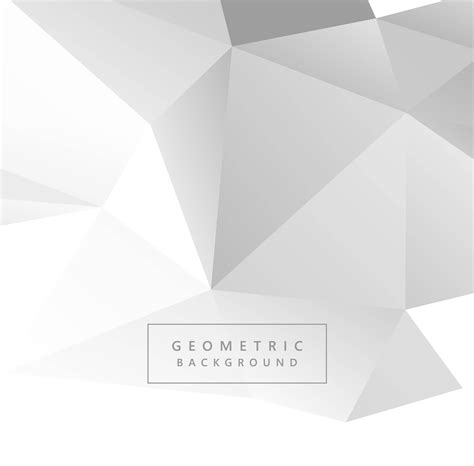 Grey polygon geometric background vector 243928 Vector Art at Vecteezy