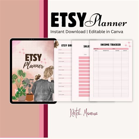 Aesthetic Etsy Shop Planner