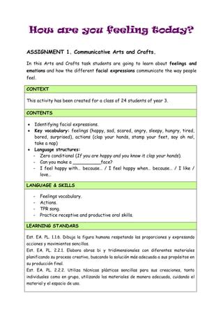 Assignment Communicative Arts Crafts Pdf