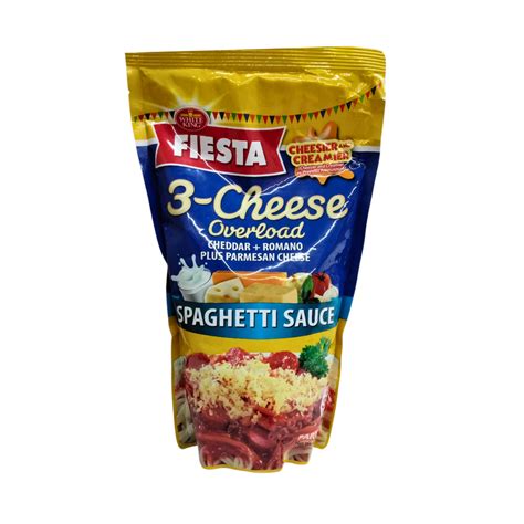 Fiesta Spaghetti Sauce 3 Cheese 900g