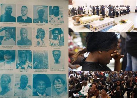 Tears As 40 Victims Of Owo Catholic Church Massacre Is Buried Today