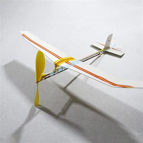 Souptoys Durable Practical K 302 DIY Airplane Aircraft Model Powered by Rubber Band Toys Rubber ...