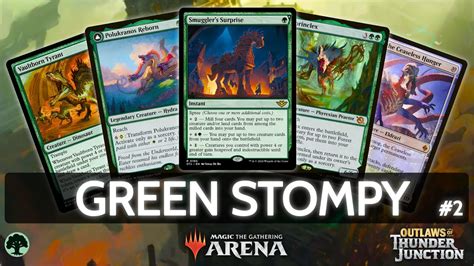 Mono Green Stompy 57 Win Rate Part 2 MTG Arena Explorer BO3