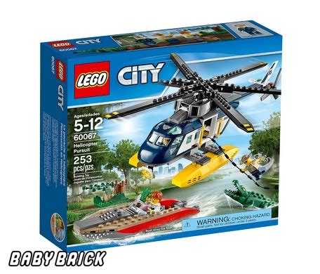 Конструктор LEGO City Погоня на полицейском вертолете (LEGO 60067)