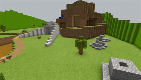 Bomb Omb Battlefield From Super Mario 64 Map For Minecraft Pe 1130