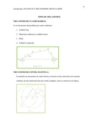 Palancas Y Mecanismos Articulados PDF