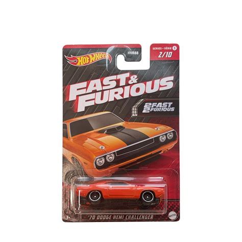 Mattel Hot Wheels Fast Furious Dodge Hemi Challenger