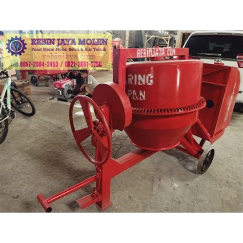 Jual Molen Beton Concrete Mixer Kapasitas 50kg Semen Shopee Indonesia