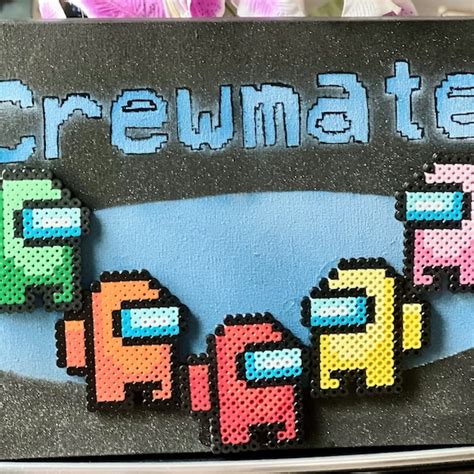 Perler Beads Among Us Etsy