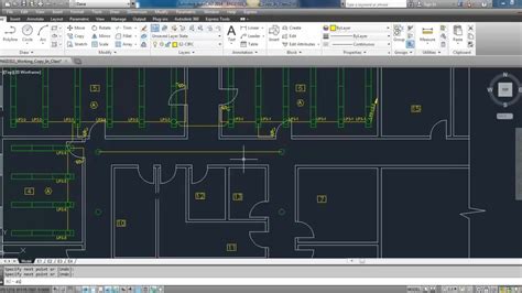 Autocad Electrical Tutorial Lighting Layout Plan Youtube