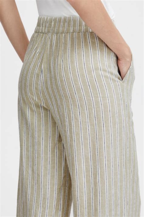 Beige Cropped Trousers Ladies Summer Trousers Carraig Donn