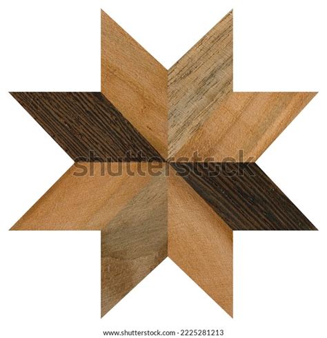 Wooden Marquetry Patterns Created Combination Different Stock Photo ...