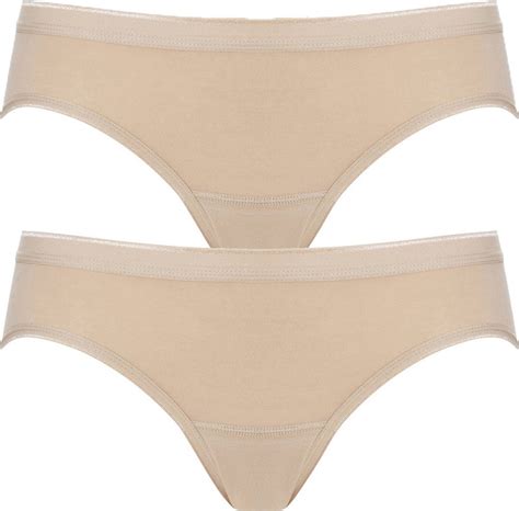 Ten Cate Slip Bikini Dames Stuks Beige Smal