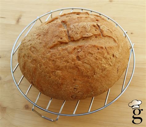 Las recetas de Glutoniana Pan de payés sin gluten BTS en bolsa de asar