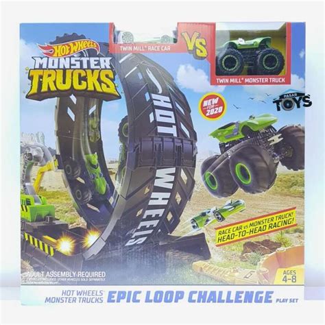 Jual Hot Wheels Monster Truck Epic Loop Challenge Play Set Di Seller Pasar Toys Kapuk Muara