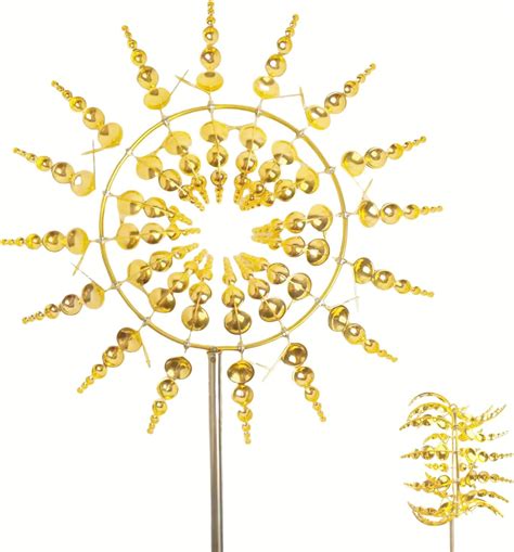 Outdoor Metal Wind Spinner For Yard And Gardenshirem