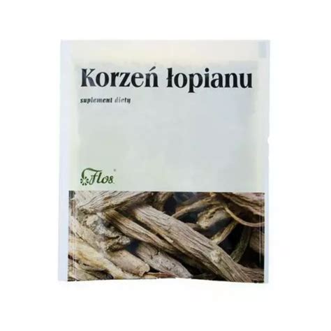 Korzeń łopianu Flos 50g Producenci Biozdrowy