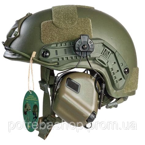 Купить Тактический шлем FAST Helmet NIJ IIIA + наушники Earmor M31H ...