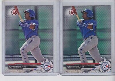 Bowman Draft Vladimir Guerrero Jr Rookie Bd Toronto Blue Jays