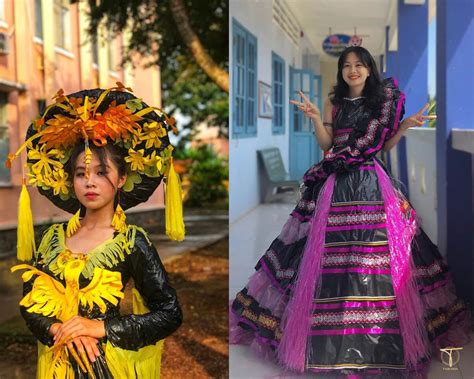 25 Mẫu trang phục tái chế đẹp, dễ làm bằng phế liệu giấy báo