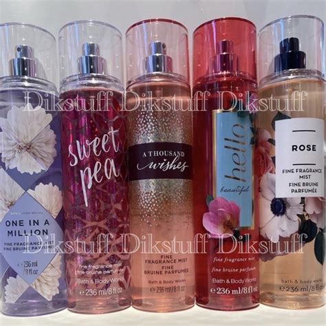 Jual Bath And Body Works Ml Body Mist Bbw Body Spray Parfum Wangi