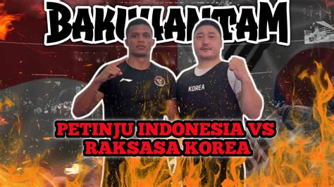 Petinju Indonesia Bantai Raksasa Korea Maikhel Mustika Vs Petinju