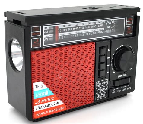 ᐉ Радиоприемник с фонарем VOLTRONIC S2032S Wireless speaker аккумулятор ...