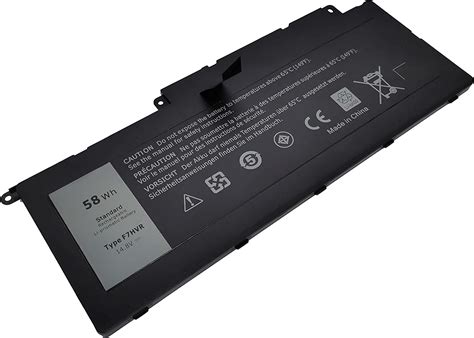 Fully New F7hvr Replacement Battery Compatible With Dell Inspiron 15 7537 17 7737