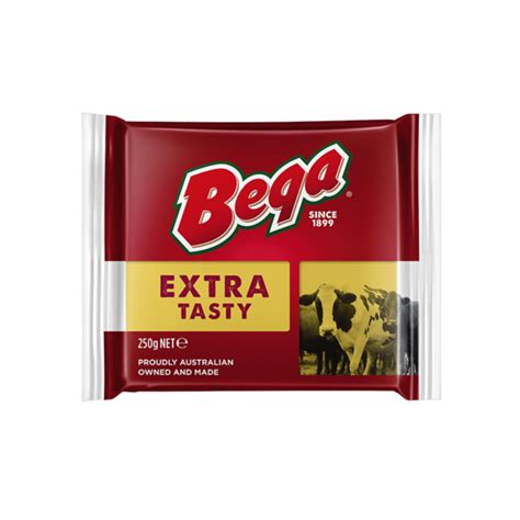 Bega Extra Tasty Natural Block 250g Bega Retails My