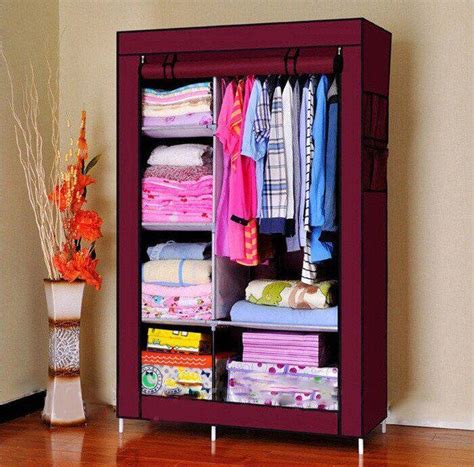 Тканевый шкаф складной STORAGE WARDROBE KM-105 на 2 секции (106х45х170 ...