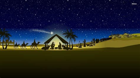 Nativity Scene Wallpaper ·① Wallpapertag