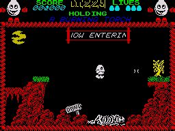 Screenshot Of Dizzy The Ultimate Cartoon Adventure Zx Spectrum