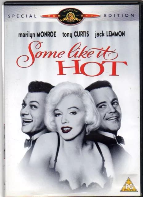 Some Like It Hot Dvd Marilyn Monroe Jack Lemmon Tony Curtis Picclick Ca