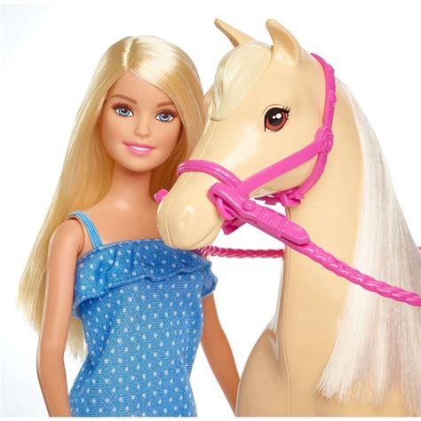 Набор Barbie Кукла Барби и лошадь (FXH13) - купить в интернет магазине ...