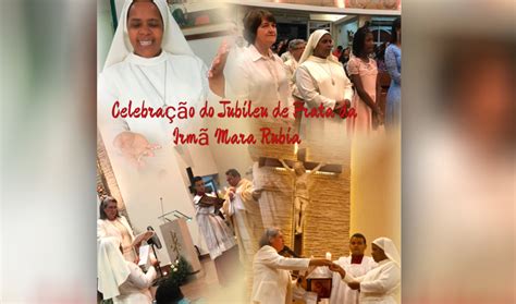 Celebração do Jubileu de Prata da Irmã Mara Rubia Franciscanas do Amparo