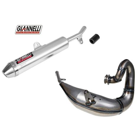 GIANNELLI Auspuff passend für YAMAHA DT 125ccm 125 R Bj 99 03 Komplet