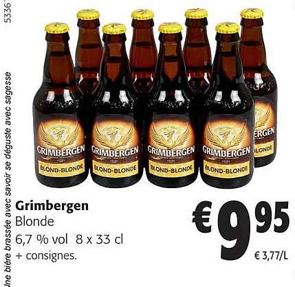 Promo Grimbergen Blonde Chez Colruyt Icatalogue Fr
