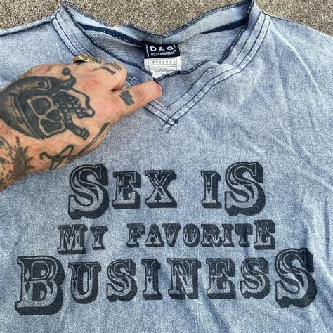 Vintage Dolce Gabbana Sex Is My Favorite Business Depop