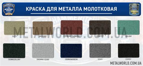 Краска Хаммерайт купить, цена краски Hammerite от 228 грн — «Metalworld»