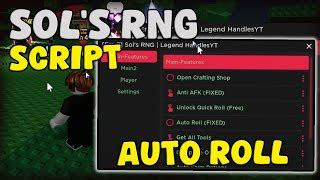 Eon Sol S Rng Script Hack Auto Farm Auto Reroll And Item Esp Roblox