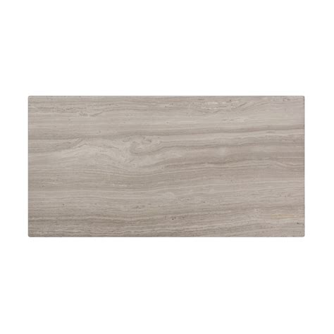 Wooden White 12x24 Polished Marble Tile Floor Tiles Usa