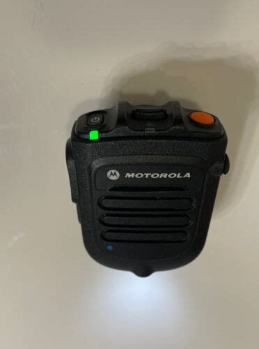 motorola pmmn rln wireless bluetooth speaker mic ebay