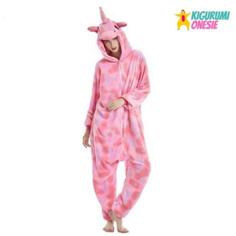 Hot Pink Unicorn Onesie Kigurumi Onesie