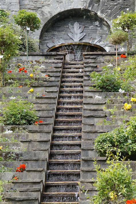 Stairswater Staircasewaterfallwaterwater Way Free Image From